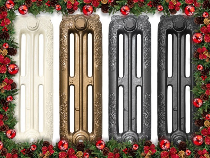 cast iron radiators for Christmas